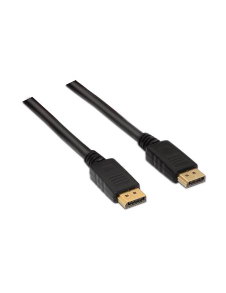 CABLE DISPLAYPORT V1.2 4K 60HZ DPM-DPM NEGRO 3.0M AISENS A124-0130