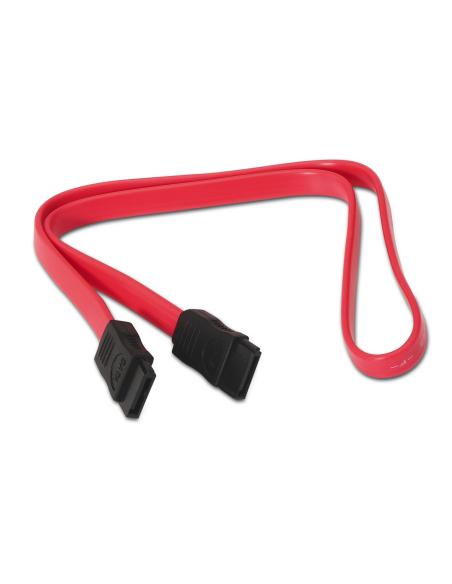 CABLE SATA III DATOS 6G DATOS ROJO 0.5M AISENS A130-0153