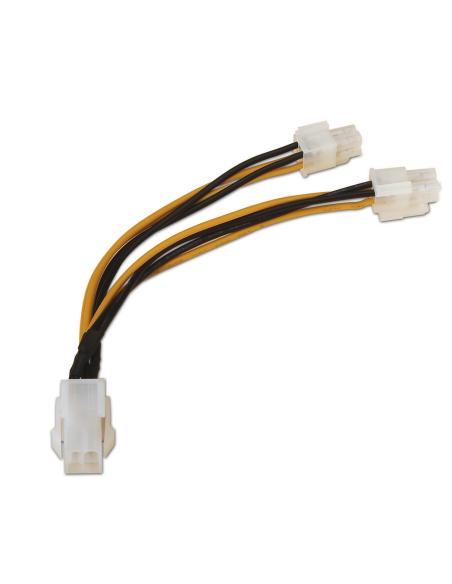 CABLE ALIMENTACION 4PIN H-44PIN M 15CM AISENS A131-0166