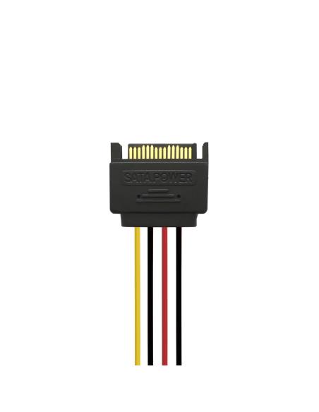 CABLE SATA ALIMENTACION SATAM-2XSATAH 20CM AISENS A131-0353