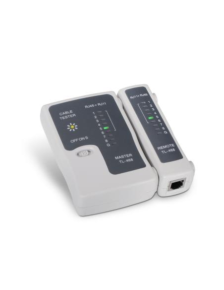 TESTEADOR PARA CABLE RJ11 RJ12 RJ45 AISENS A142-0312