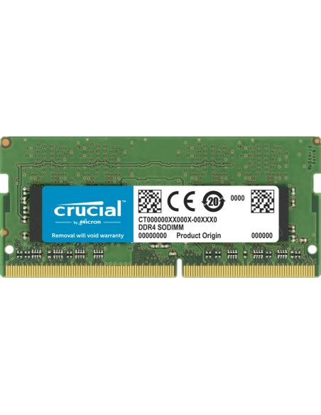 MEMORIA SODIMM DDR4 32GB PC4-25600 3200MHZ CRUCIAL CL22 1.2V CT32G4SFD832A