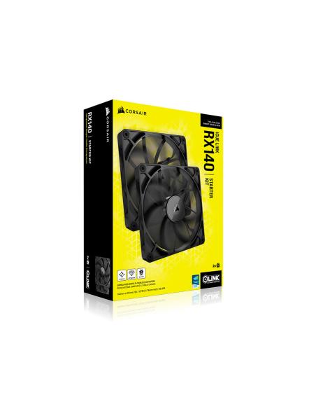 VENTILADOR CAJA CORSAIR RX SERIES iCUE LINK RX140 DUAL PACK CO-9051012-WW