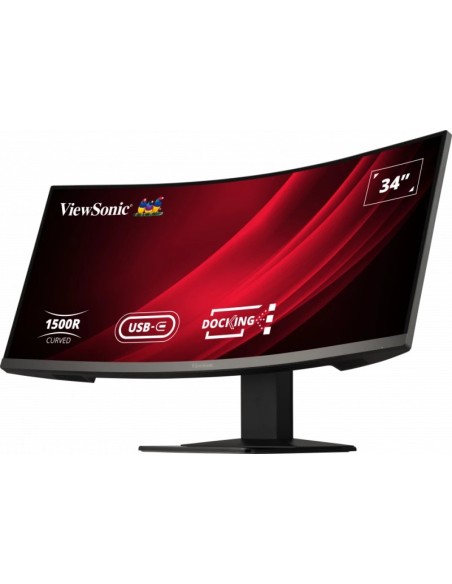 MONITOR VIEWSONIC 34" QHD CURVO HDMI DP 65W USB-C USB RJ45 MULTI AJUS.ALTURA