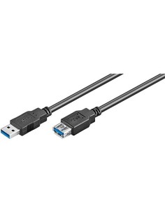 CABLE DE EXTENSION USB 3.0 A A A M F DE 1,0 METRO.