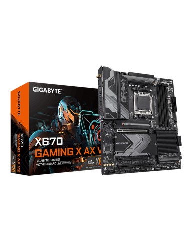 Gigabyte X670 GAMING X AX V2 (rev. 1.0) AMD X670 Zócalo AM5 ATX