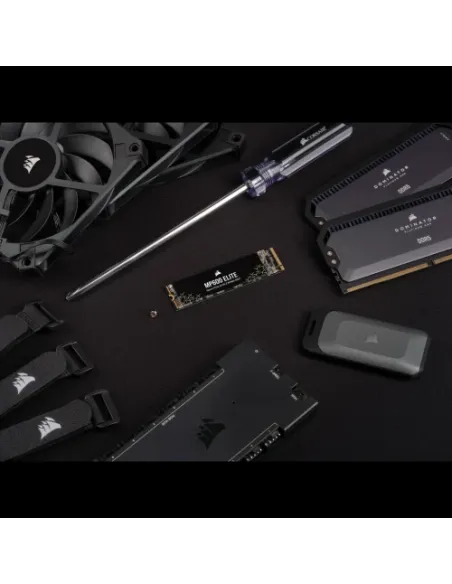 SSD CORSAIR MP600 ELITE 1TB M.2 NVME PCIE SIN DISIPADOR (CSSD-F1000GBMP600ENH)