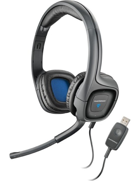 Plantronics Audio 655 Binaural Diadema Negro