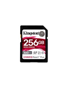 Kingston Technology Canvas React Plus 256 GB SD UHS-II Clase 10