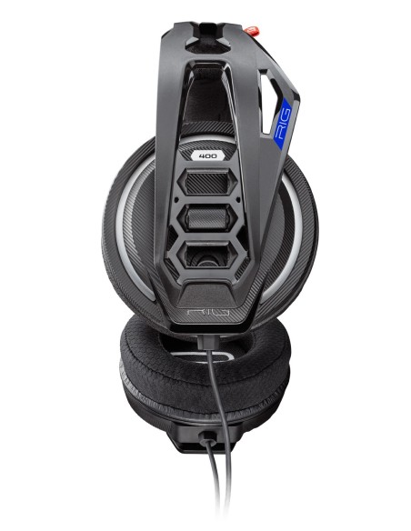 Plantronics RIG 400HS Binaural Diadema Negro, Azul