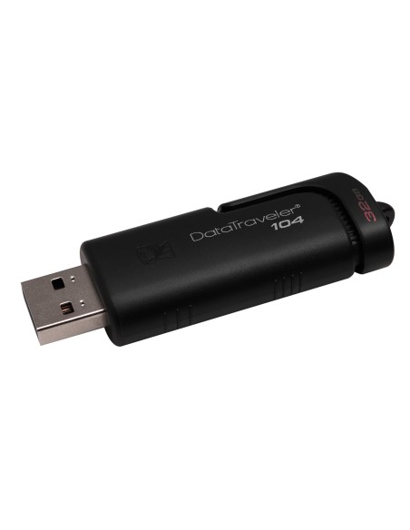 Kingston Technology DataTraveler 104 unidad flash USB 32 GB USB tipo A 2.0 Negro