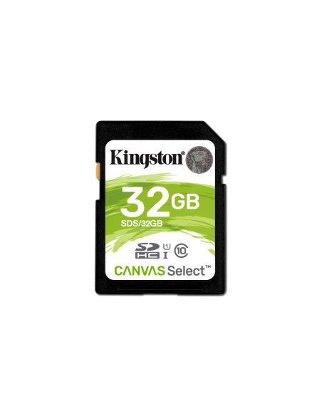 Kingston Technology Canvas Select memoria flash 32 GB SDHC Clase 10 UHS-I