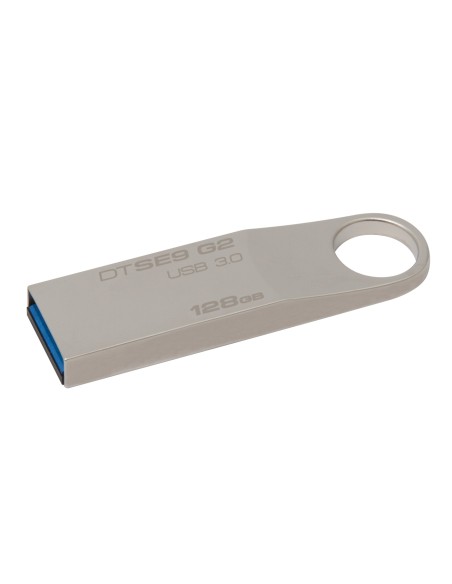 Kingston Technology DataTraveler SE9 G2 128GB unidad flash USB USB tipo A 3.0 (3.1 Gen 1) Plata