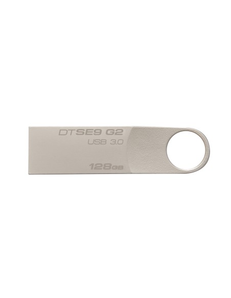 Kingston Technology DataTraveler SE9 G2 128GB unidad flash USB USB tipo A 3.0 (3.1 Gen 1) Plata