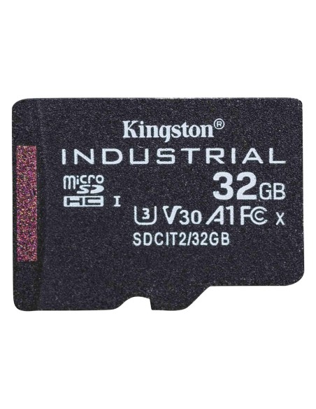 Kingston Technology Industrial memoria flash 32 GB MicroSDHC UHS-I Clase 10