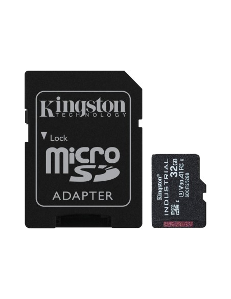 Kingston Technology Industrial memoria flash 32 GB MiniSDHC UHS-I Clase 10