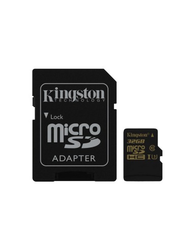 Kingston Technology Gold microSD UHS-I Speed Class 3 (U3) 32GB memoria flash MicroSDHC Clase