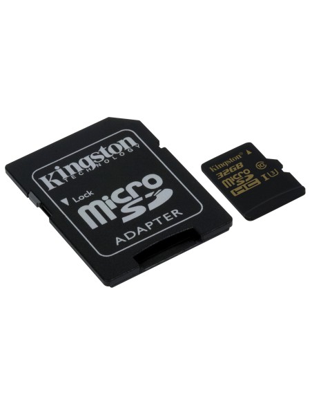 Kingston Technology Gold microSD UHS-I Speed Class 3 (U3) 32GB memoria flash MicroSDHC Clase
