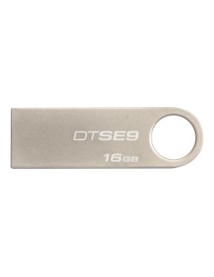 Kingston Technology DataTraveler SE9 unidad flash USB 16 GB USB tipo A 2.0 Plata