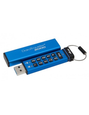 Kingston Technology DataTraveler 2000 4GB unidad flash USB USB tipo A 3.2 Gen 1 (3.1 Gen 1) Azul