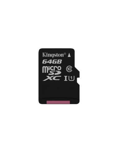Kingston Technology Canvas Select memoria flash 64 GB MicroSD Clase 10 UHS-I
