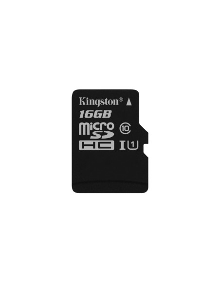 Kingston Technology microSDHC Class 10 UHS-I Card 16GB memoria flash Clase