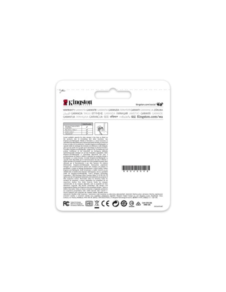 Kingston Technology microSDHC Class 10 UHS-I Card 16GB memoria flash Clase