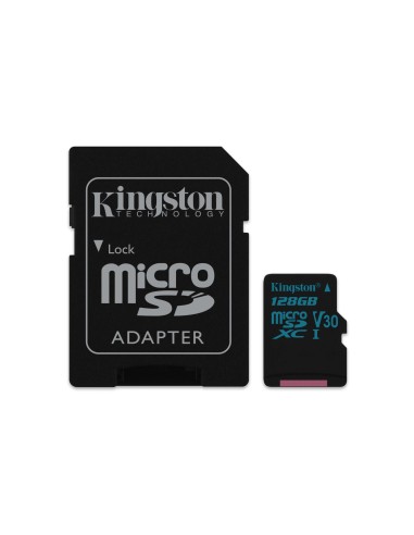 Kingston Technology Canvas Go! memoria flash 128 GB MicroSDXC UHS-I Clase 10