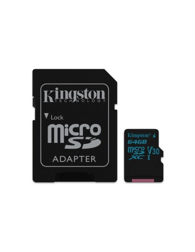 Kingston Technology Canvas Go! memoria flash 64 GB MicroSDXC UHS-I Clase 10
