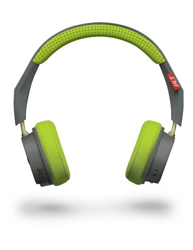 Plantronics BackBeat 500 auriculares para móvil Binaural Diadema Verde, Gris
