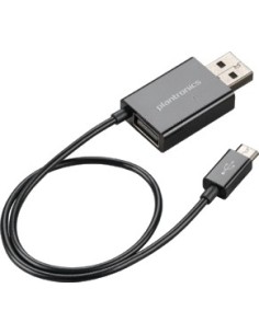 Plantronics 87090-01 cable USB USB A Negro