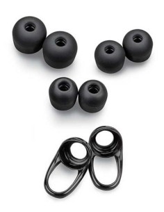 POLY 87709-03 tapón de oido Tapón para oídos reutilizable Negro 6 pieza(s)