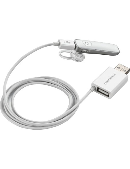 Plantronics Micro USB2.0 - 2x USB2.0 cable USB Micro-USB A 2 x USB Blanco