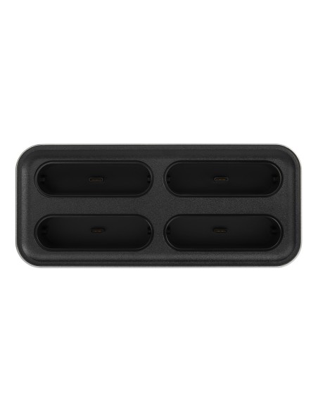 Kingston Technology Workflow Station Alámbrico USB 3.2 Gen 2 (3.1 Gen 2) Type-C Negro, Plata