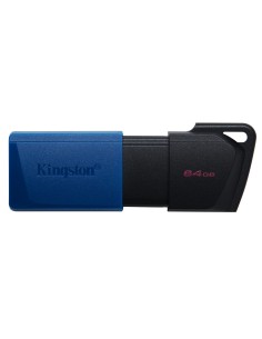 Kingston Technology DataTraveler Exodia M unidad flash USB 64 GB USB tipo A 3.2 Gen 1 (3.1 Gen 1) Negro, Azul