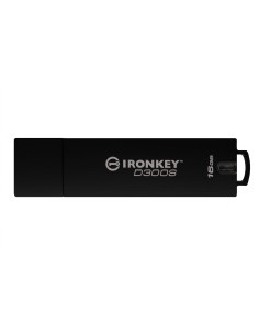 Kingston Technology D300S unidad flash USB 16 GB 3.0 (3.1 Gen 1) Conector Tipo A Negro