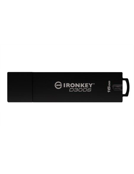Kingston Technology D300S unidad flash USB 16 GB 3.0 (3.1 Gen 1) Conector Tipo A Negro