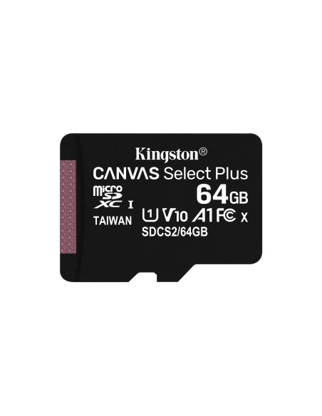 Kingston Technology Canvas Select Plus memoria flash 64 GB SDXC UHS-I Clase 10