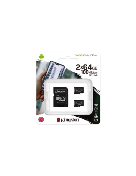 Kingston Technology Canvas Select Plus memoria flash 64 GB SDXC UHS-I Clase 10