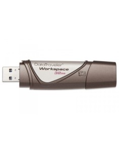 Kingston Technology DataTraveler Workspace 32GB unidad flash USB 3.0 (3.1 Gen 1) Conector Tipo A Marrón, Plata