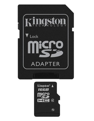 Kingston Technology SDC4 16GB memoria flash MicroSDHC Clase 4