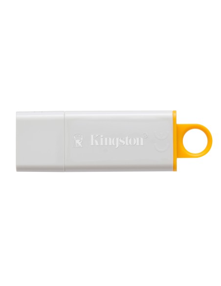 Kingston Technology DataTraveler G4 unidad flash USB 8 GB USB tipo A 3.2 Gen 1 (3.1 Gen 1) Blanco, Amarillo