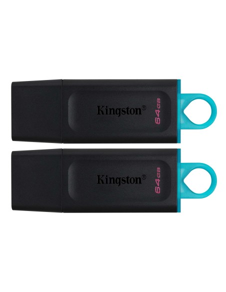 Kingston Technology DataTraveler Exodia unidad flash USB 64 GB USB tipo A 3.2 Gen 1 (3.1 Gen 1) Negro