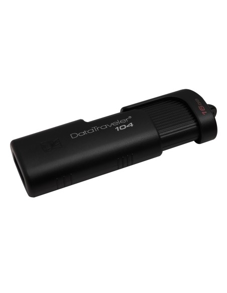 Kingston Technology DataTraveler 104 unidad flash USB 16 GB 2.0 Conector Tipo A Negro