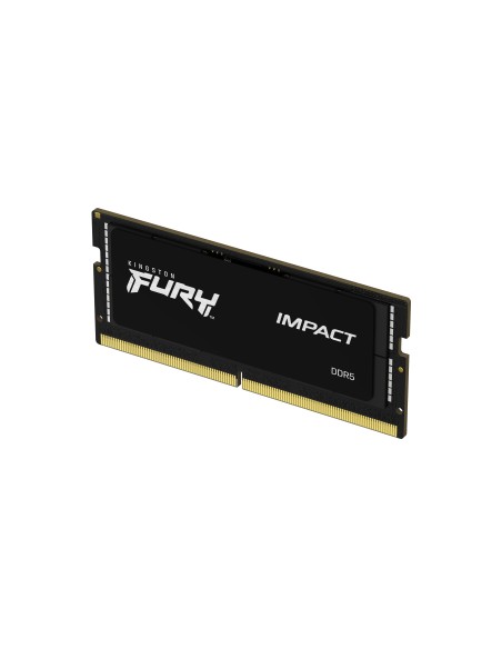 Kingston Technology Fury Impact 32GB (1x32GB) 4800MHz CL38 DDR5 Negra