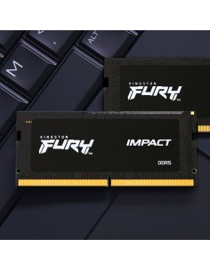 Kingston Technology FURY Impact Black XMP módulo de memoria 32 GB 2 x 16 GB DDR5 6400 MHz