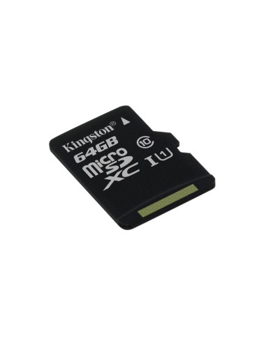 Kingston Technology microSDXC Class 10 UHS-I Card 64GB memoria flash Clase 10