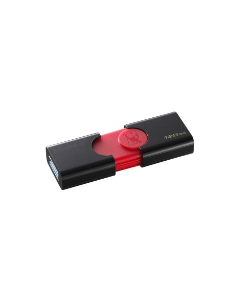 Kingston Technology DataTraveler 106 unidad flash USB 128 GB USB tipo A 3.0 (3.1 Gen 1) Negro, Rojo
