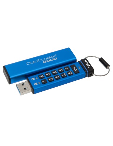 Kingston Technology DataTraveler 2000 16GB unidad flash USB USB tipo A 3.2 Gen 1 (3.1 Gen 1) Azul