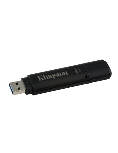Kingston Technology DataTraveler 4000G2 with Management 16GB unidad flash USB USB tipo A 3.2 Gen 1 (3.1 Gen 1) Negro